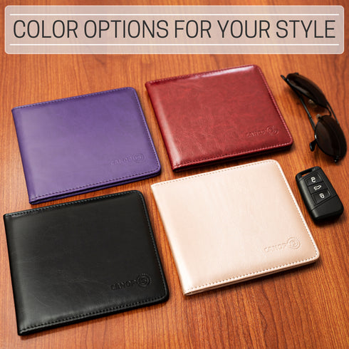 CANOPUS Car Registration and Insurance Holder, PU Leather Card Holder, Vehicle Glove Box Organizer for Auto, SUV, Truck and Motorcycle
